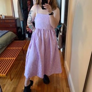 ASOS Lilac Midi-Dress
